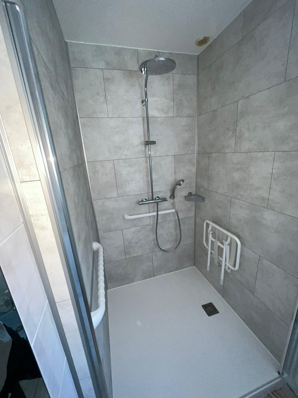 Douche sécurisée